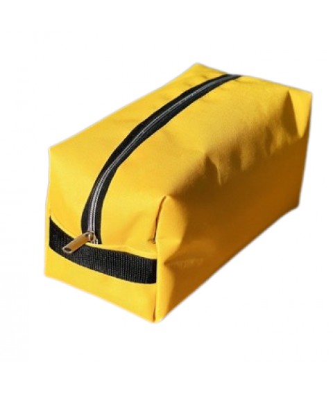 Spacious cosmetic bag 26*14*12 cm ORGANIZE (yellow)