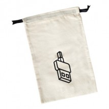 Cotton bag for chargers and gadgets 20*30 cm Gadget (light)