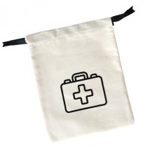 Cotton bag for medicines 19*23 cm Drugs (light)