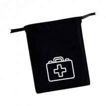 Cotton bag for medicines 19*23 cm Drugs (black)