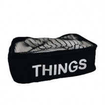 Cotton bag for things 30*20*10 cm THINGS (black)