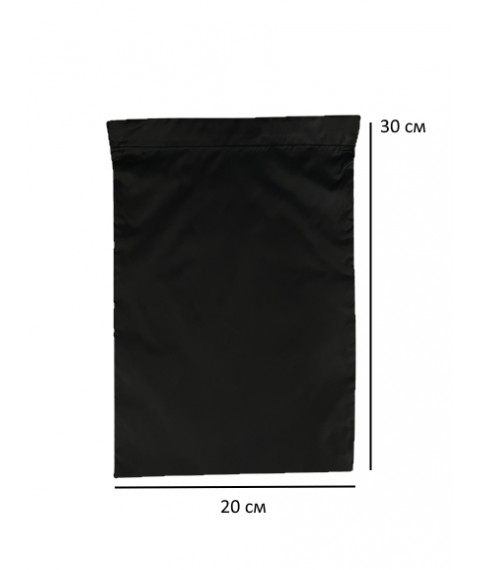 Frozen food bag S 30*20 cm (black)
