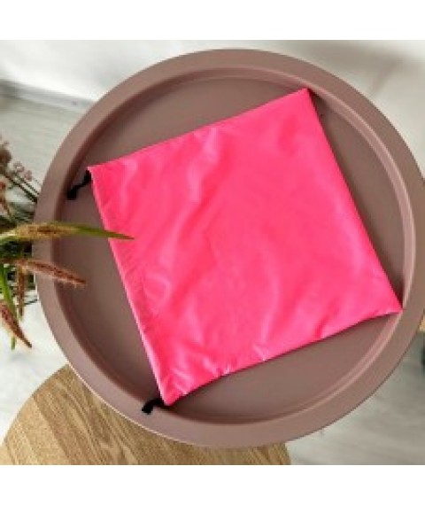 Сумка для продуктов из плотного нейлона M 30*30 см (розовый)