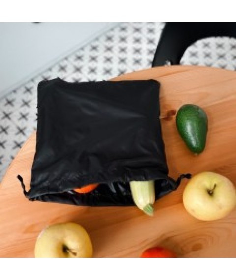 Frozen food bag M 30*30 cm (black)