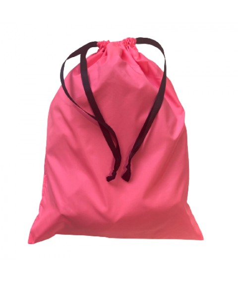 Grocery bag made of thick nylon L 30*40 cm (pink)