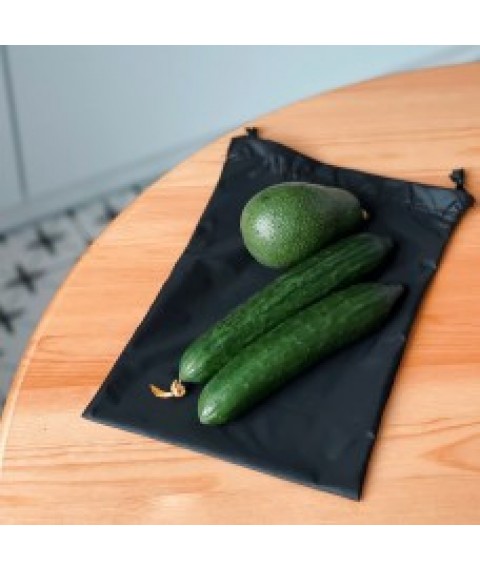 Frozen food bag L 30*40 cm (black)