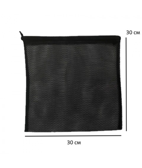 Прочный мешок для продуктов M 30*30 см (черный)