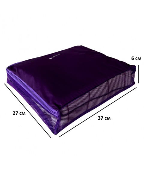 Organizers for travel items 5 pcs ORGANIZE (purple)