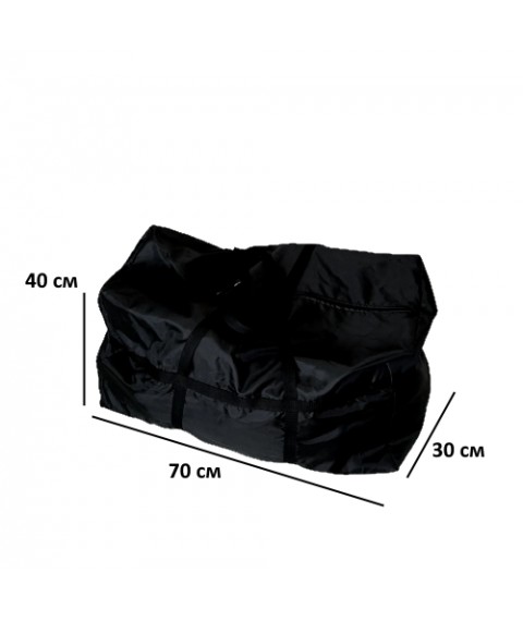 Nylon storage bag M 70*40*30 (black)