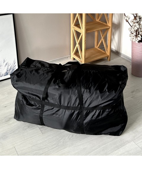 Нейлоновая сумка для вещей L 90*50*30 (черный)
