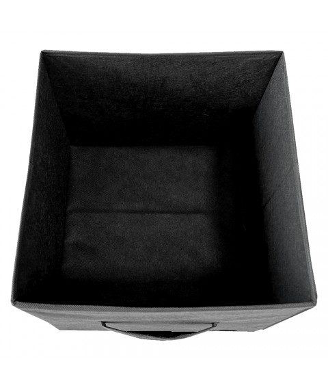 Ящик текстильний 30*30*30 см ORGANIZE (сірий)