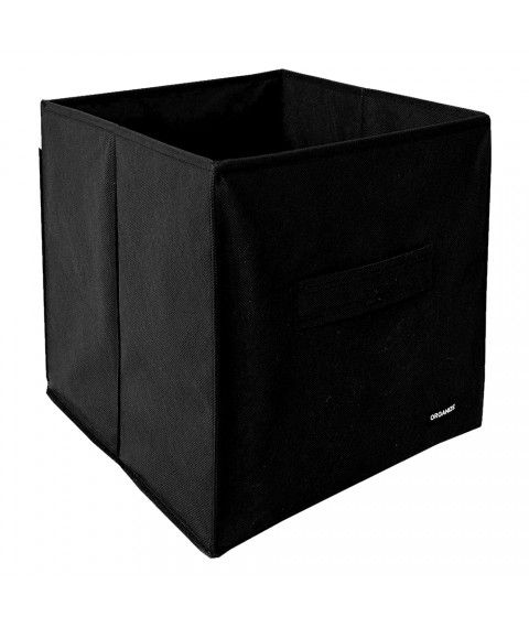 Textile trunk 30*30*30 cm (black)