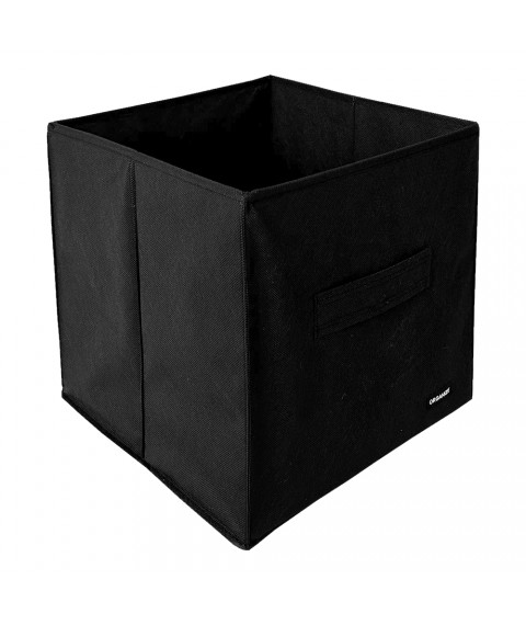 Textile trunk 30*30*30 cm (black)