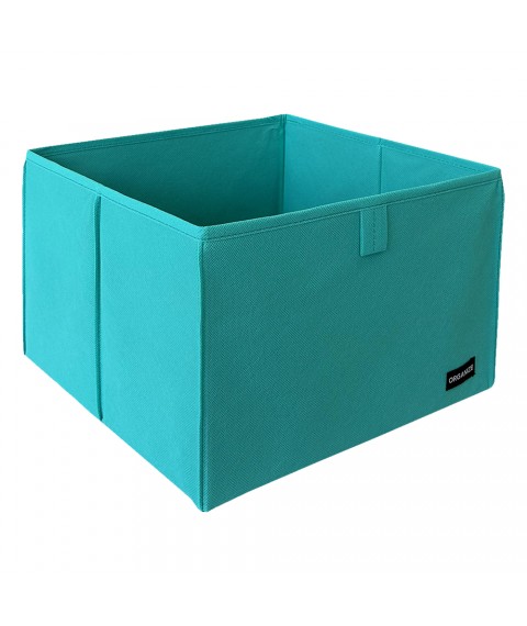 Organizer box for storing things L (azure)