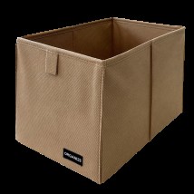 Organizer box for storing things M (beige)