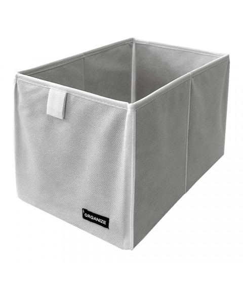 Organizer box for storing things M - 30*19*19 cm (white)
