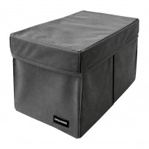 Storage case with lid M - 30*19*19 cm (gray)
