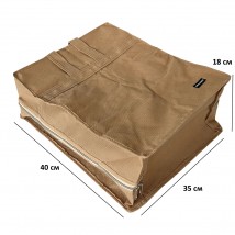 Children's shoe bag 40*35*18 cm (beige)
