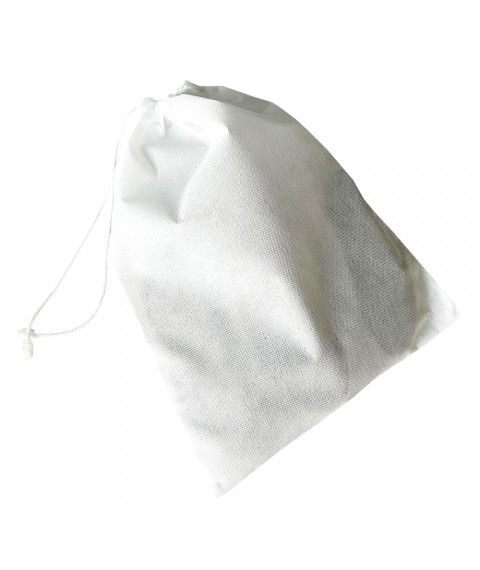 Drawstring shoe bag 30*40 cm (white)