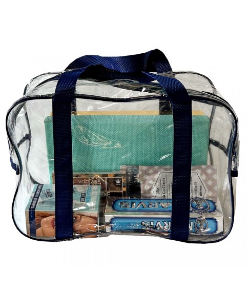 Компактна сумка в пологовий будинок/для іграшок ORGANIZE (синій)