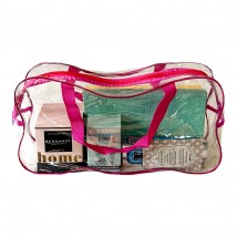 Компактная сумка в роддом или для вещей 40*20*10 см (розовый)