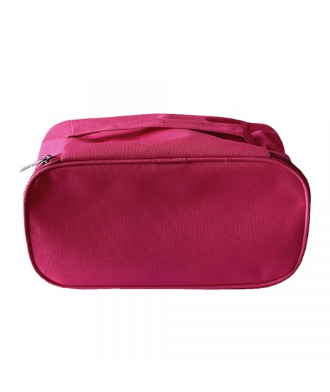 Travel organizer bag for laundry 26*13*12 cm ORGANIZE (pink)