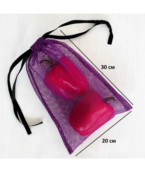 Mesh grocery bag S 30*20 cm (purple)