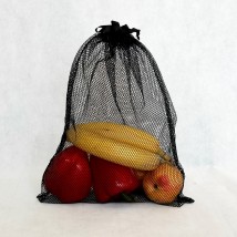 Reusable shopping bag L 30*40 cm (black)