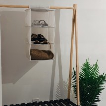 Walling shelf in cabinet L - 62*30*30 cm (white)