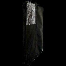 Чехол для одежды с бортом 120*8 см (черный)