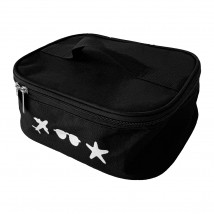 Large cosmetic organizer for travel (black)