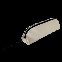 Cotton cosmetic bag - pencil case 22*8*3 cm (light)