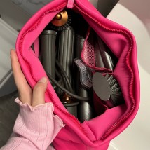 Набір косметичок зі стразами (рожевий)