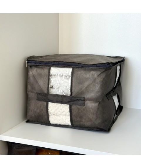 Spacious storage bag XM - 35*35*25 cm ORGANIZE (gray)