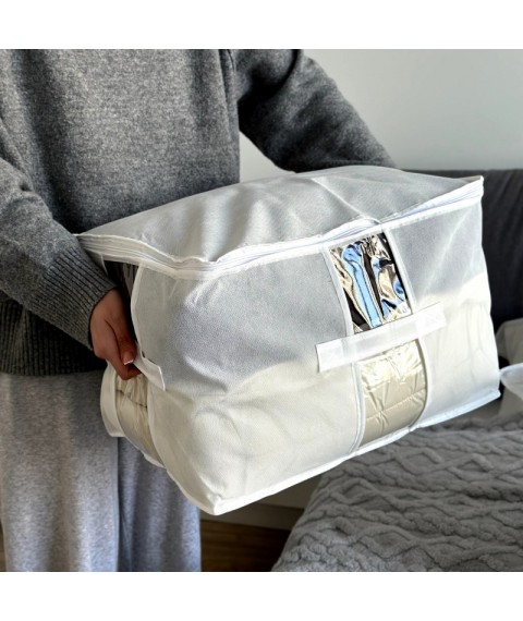 Large storage bag XL - 46*32*29 cm (white)