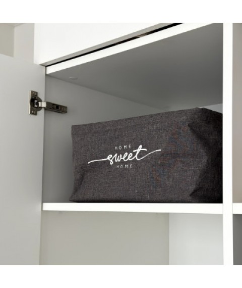 Кошик з оксфорду для зберігання речей "SWEET HOME" у розмірі M (сірий)