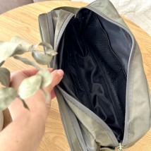 Non-woven cover for clothes with transparent insert 60*100 cm (azure)