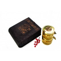 Подарунковий набір UKRAINE BOOK #1.0 Український подарунок Мед з горіхами та сухофруктами