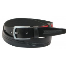 Skipper trouser belt black 3.5 cm