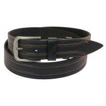 Skipper Jeans Belt black 3.8 cm