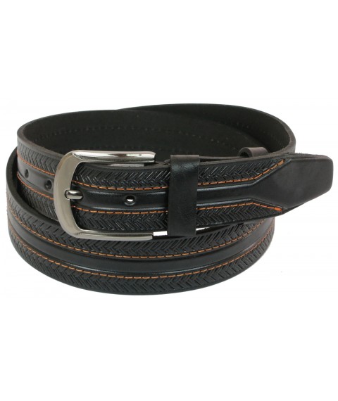 Belt for Skipper jeans black 4 cm