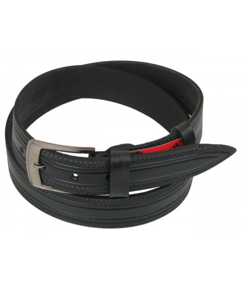 Skipper Jeans Belt black 3.8 cm