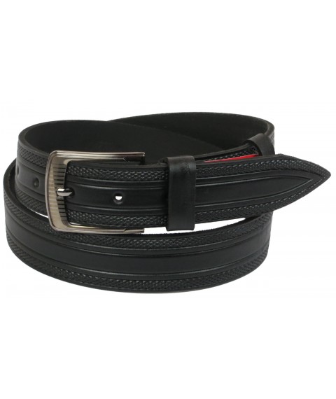 Skipper Jeans Belt black 3.8 cm