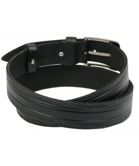 Skipper Jeans Belt black 3.8 cm