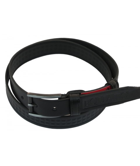 Men's belt for Skipper trousers, black 3.3 cm