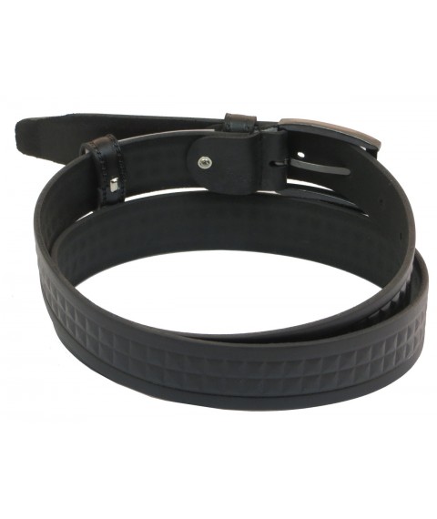 Men's belt for Skipper trousers, black 3.3 cm