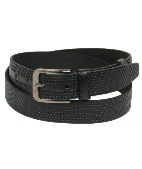 Skipper trouser belt black 3.5 cm