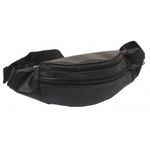 Wallaby eco leather belt bag black