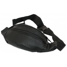 Wallaby eco leather belt bag black