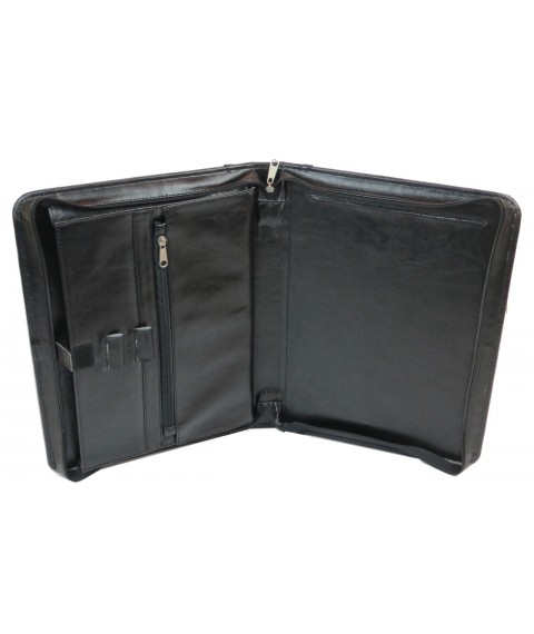 Exclusive leatherette business briefcase folder